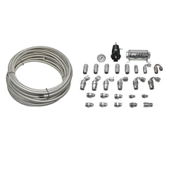 DW Return Plumbing kit for 6 Gen Camaro SS/ZL1, CTS-V3, PTFE, 8AN feed, 6AN return