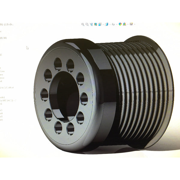 1 - ADM 3.0 " - 8 Rib Lsa/Lt4 Pulley